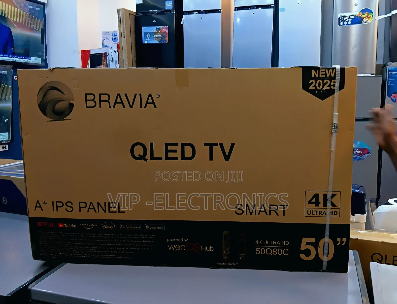 Bravia 50 Inch Tv Smart Ultra Hd Qled New 2025Original Bravia Tv