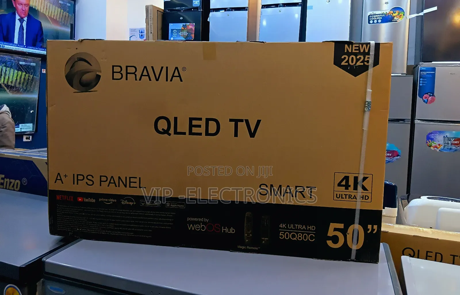 Bravia 50 Inch Tv Smart Ultra Hd Qled New 2025Original Bravia Tv