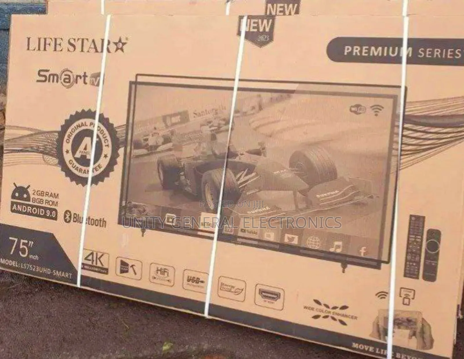 Life Star 75" Webos Hub Android Smart Tv