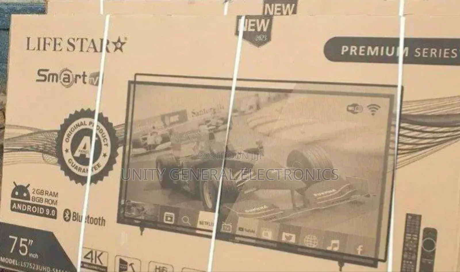 Life Star 75" Webos Hub Android Smart Tv