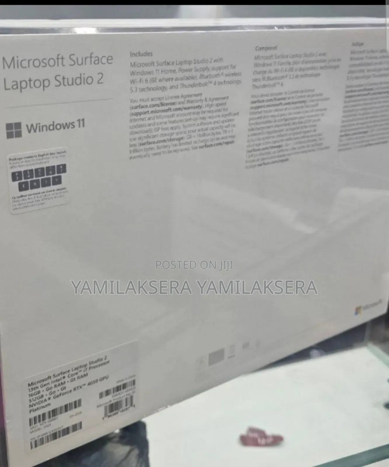 New Microsoft Surface Laptop Studio 2 16GB Intel Core I7 SSD 512GB