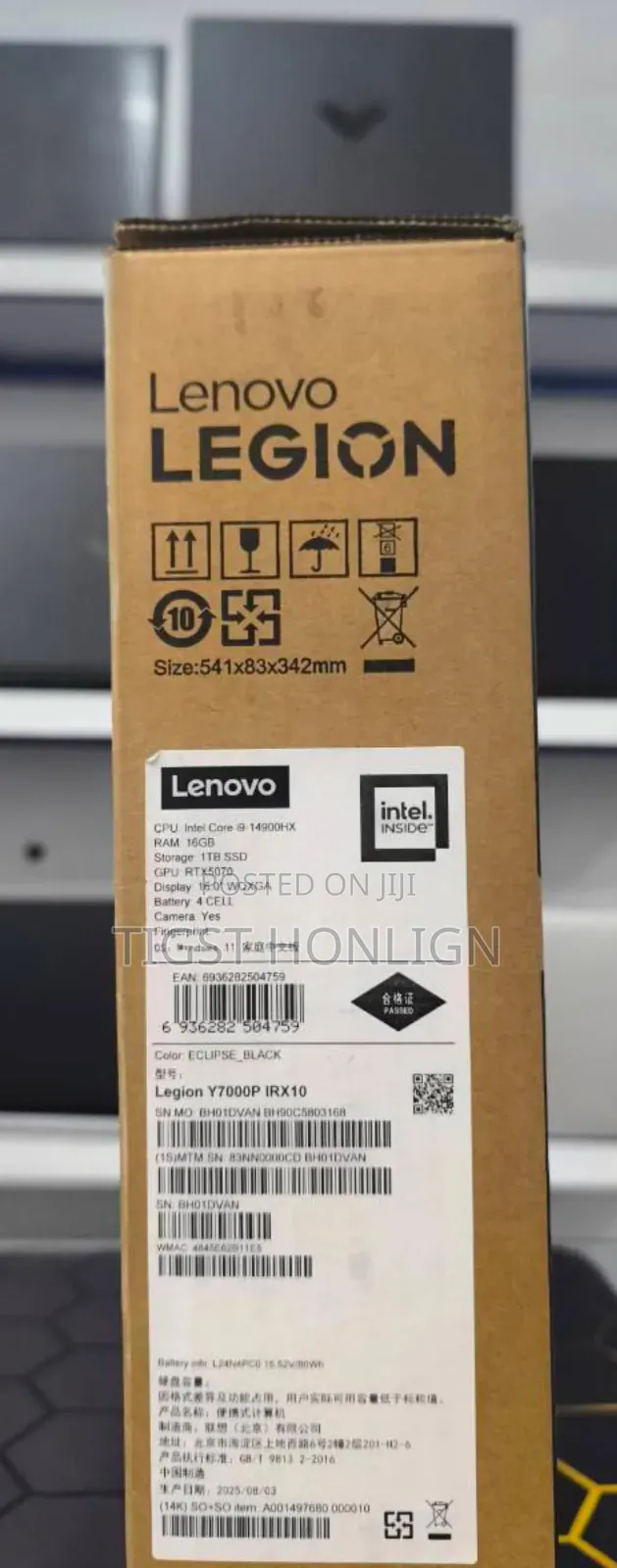 New Laptop Lenovo Legion 5 16GB Intel Core I9 SSD 1T