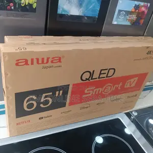 Aiwa Smart Qled Tv 65 HDR Andraid Framless 2025 Model