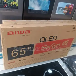Aiwa Smart Qled Tv 65 HDR Andraid Framless 2025 Model