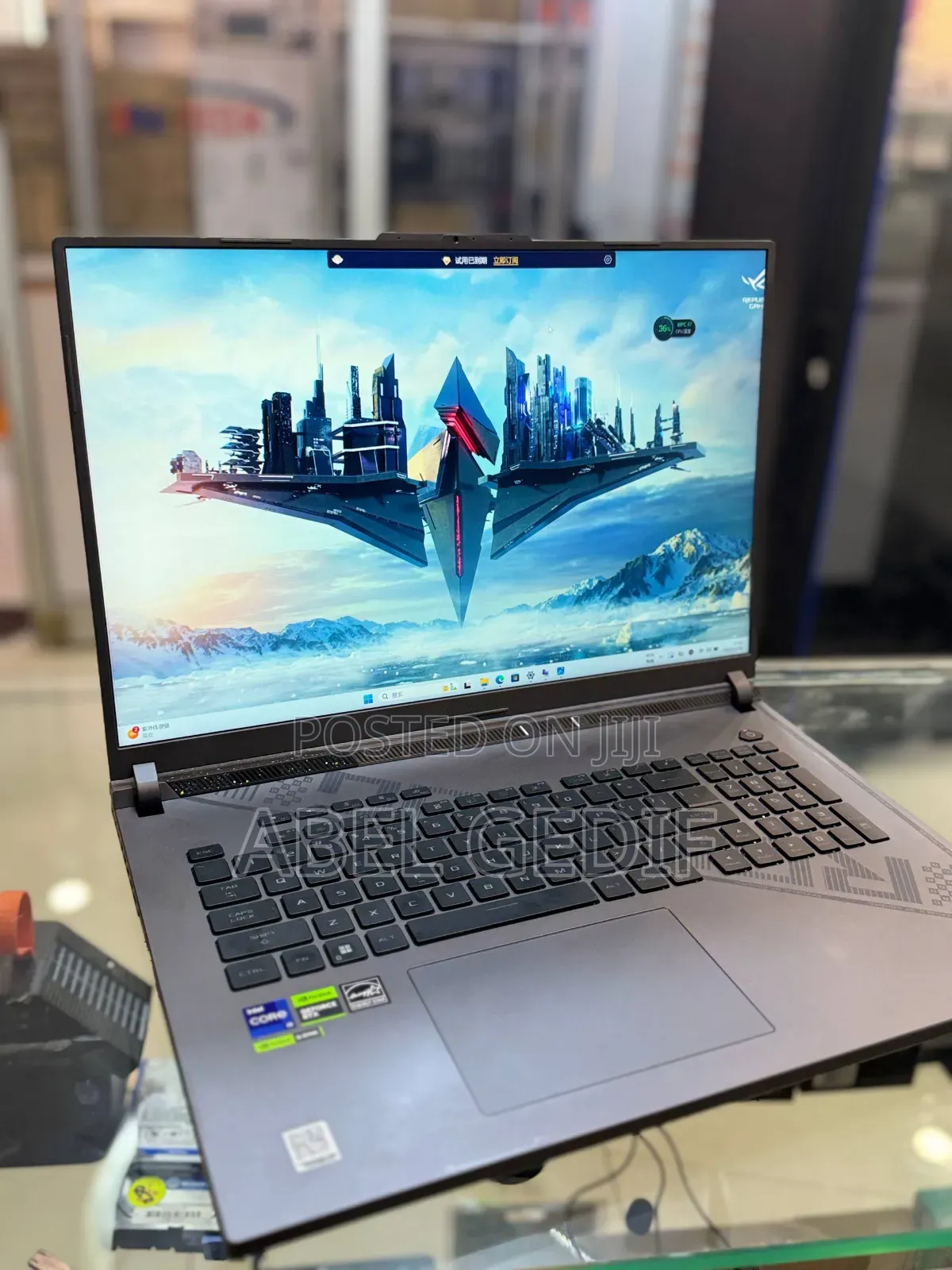 New Laptop Asus ROG Strix G16 G614 16GB Intel Core I9 SSD 1T