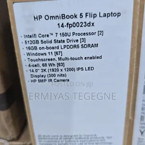 New Laptop HP OmniBook 7 14" 16GB Intel Core Ultra 7 SSD 512GB