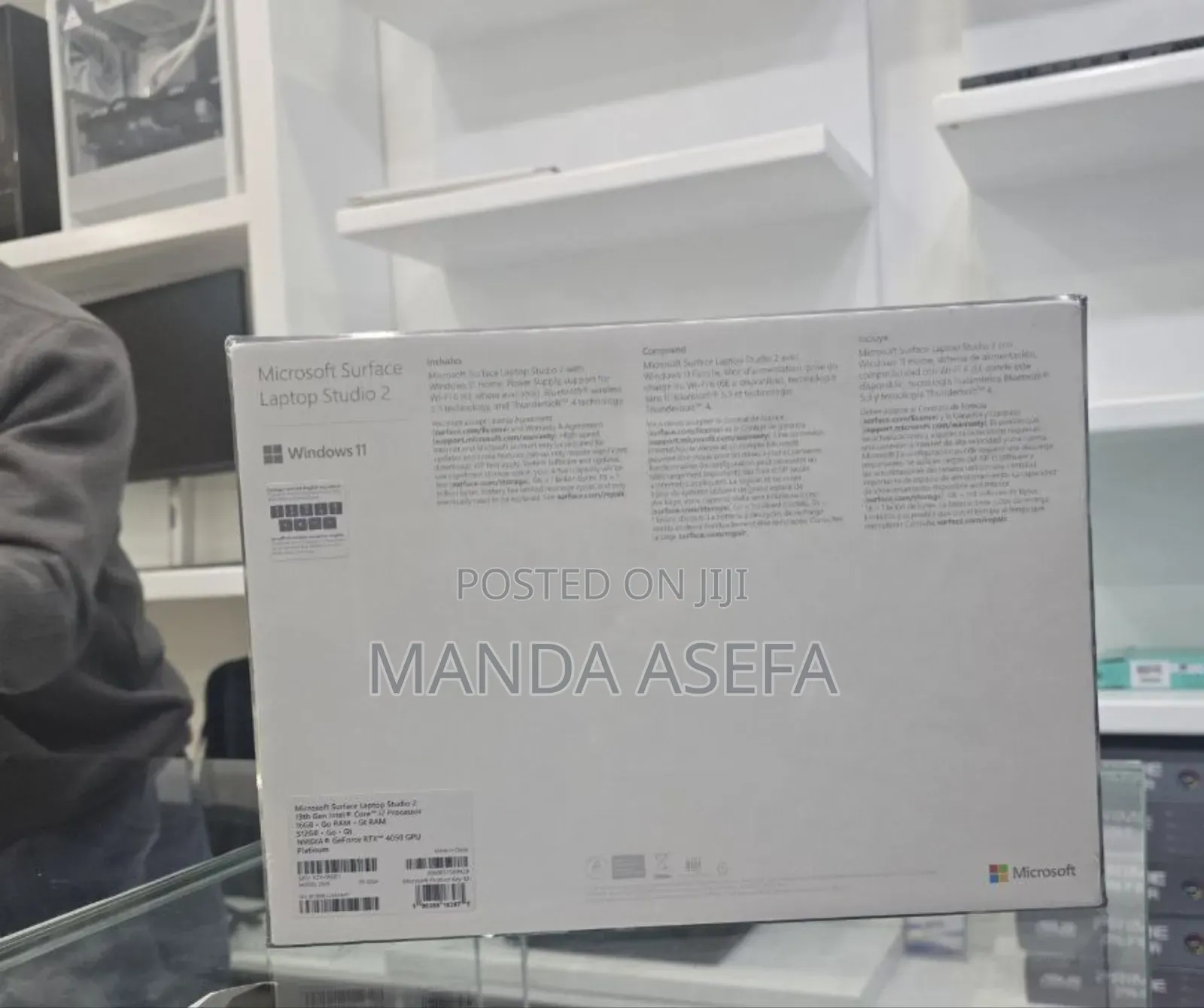 New Microsoft Surface Laptop Studio 2 16GB Intel Core I7 SSD 512GB