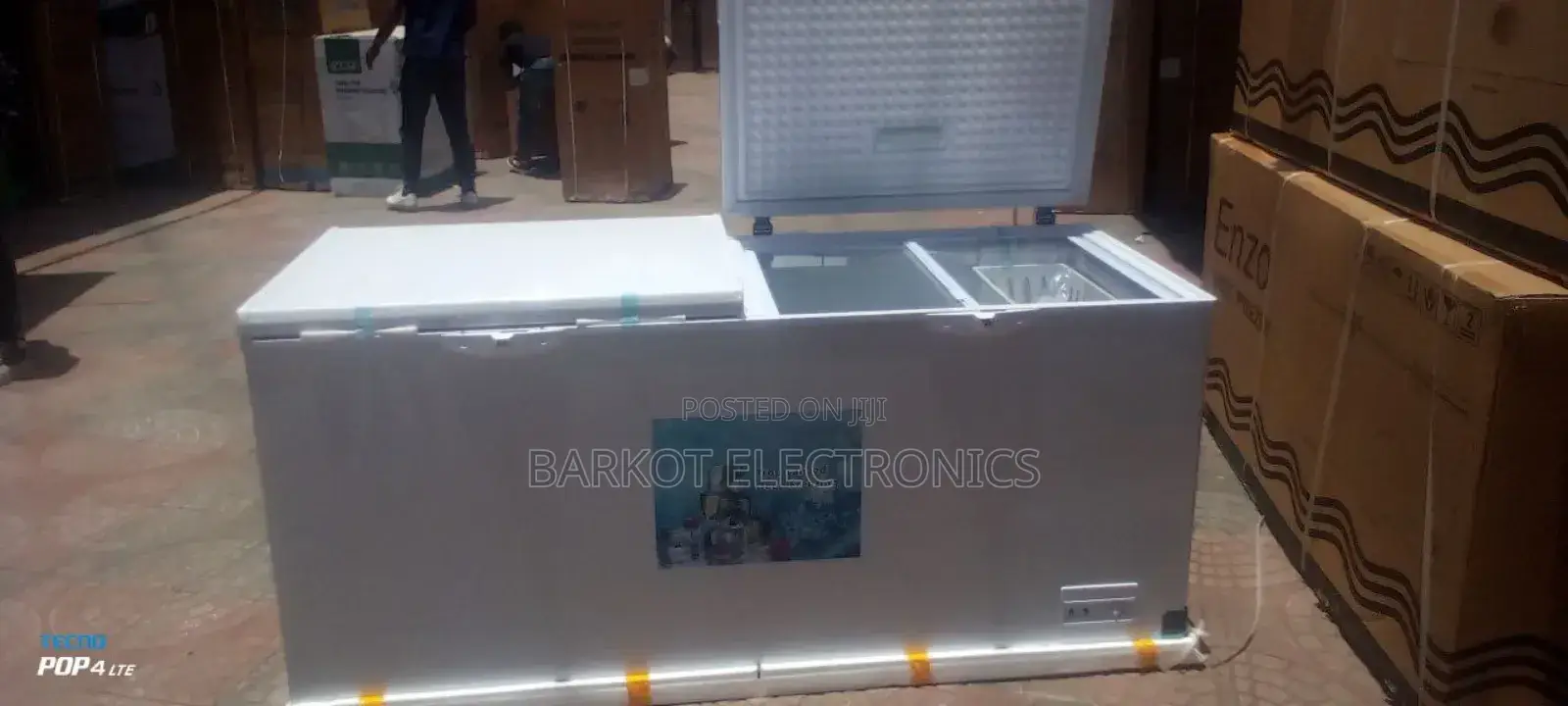 Enzo Chest Freezer Model Cer 700l Brand Model Bale Hulet Ber