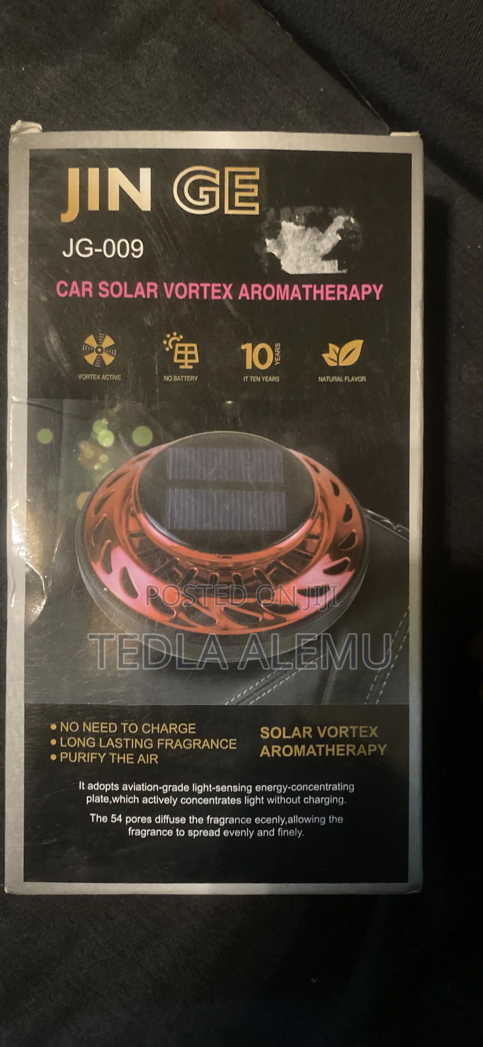 Car Solar Aroma Therapy