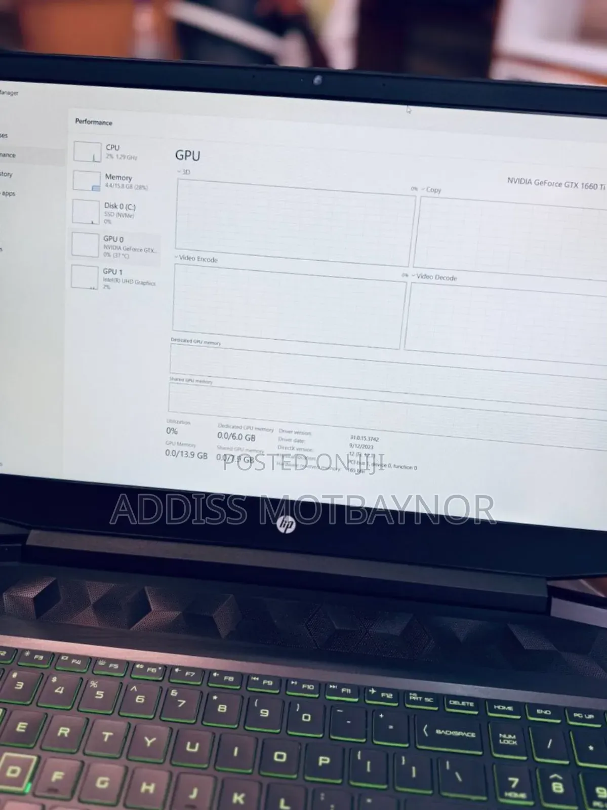 New Laptop HP Pavilion 15 16GB Intel Core I5 SSD 512GB