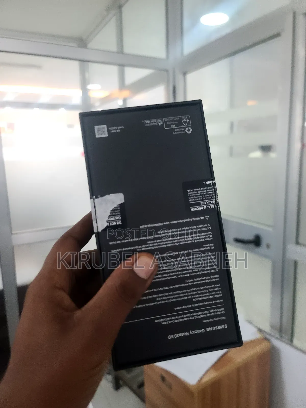 New Samsung Galaxy Note 20 5G 128 GB Black