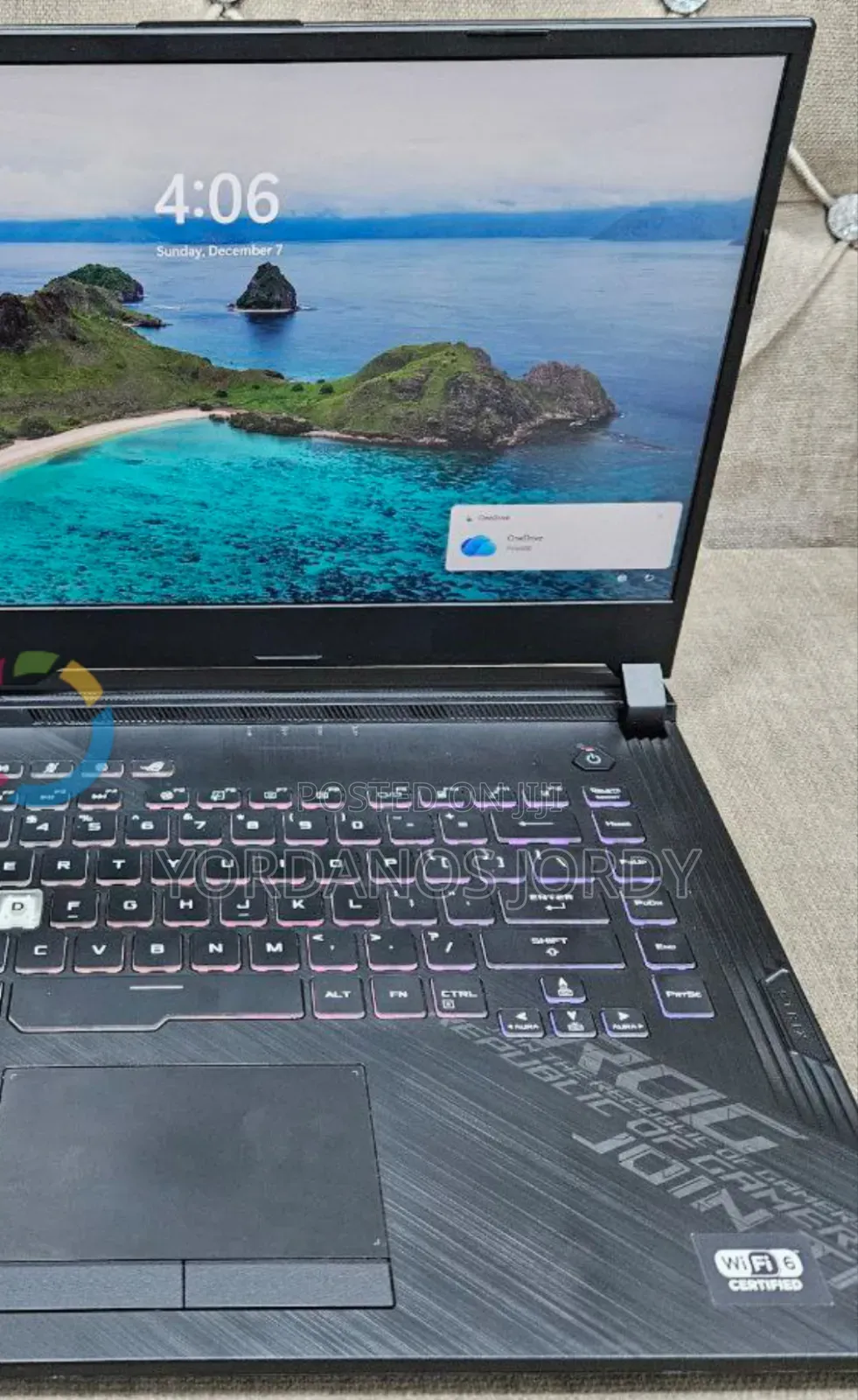 New Laptop Asus ROG Strix G15 16GB Intel Core I7 SSD 512GB