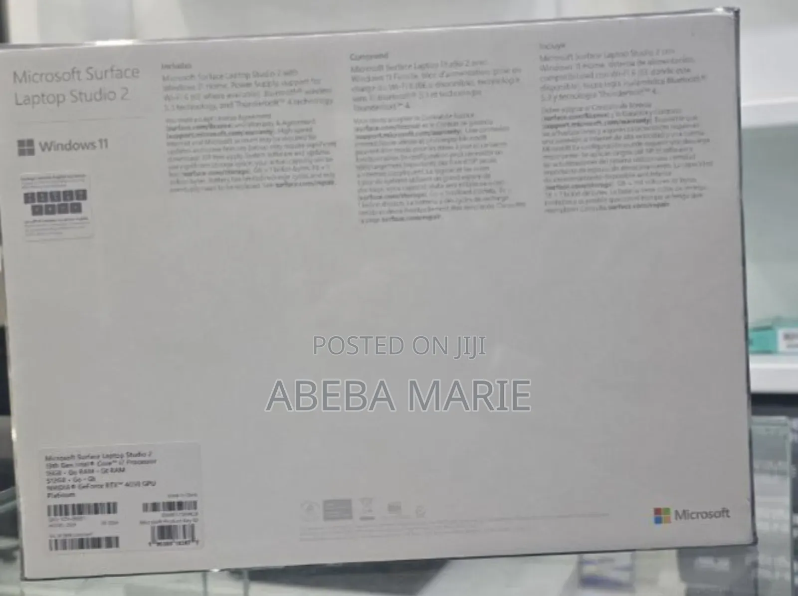 New Microsoft Surface Laptop Studio 2 16GB Intel Core I7 SSD 512GB