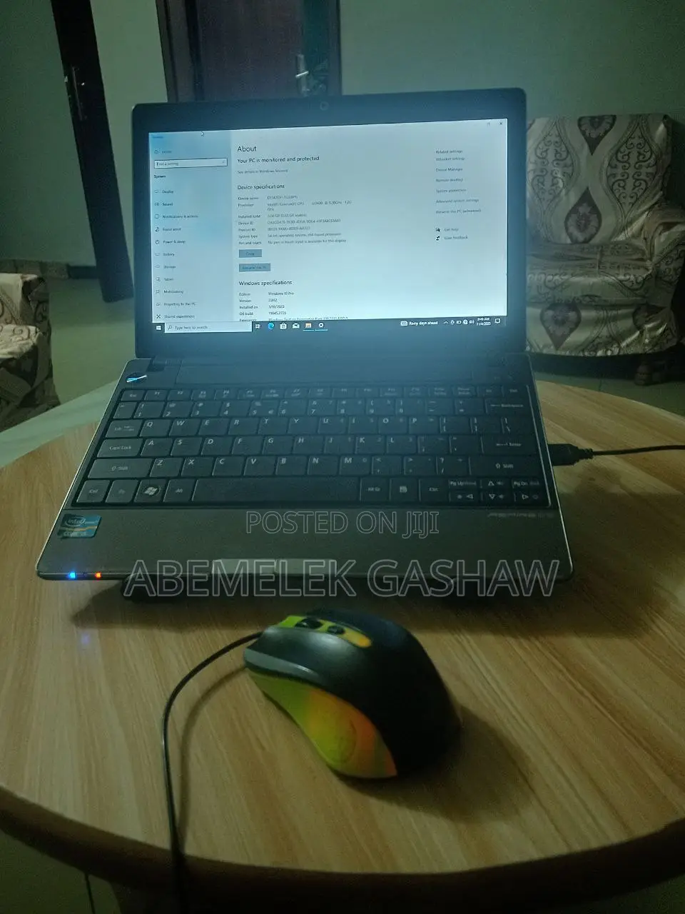 Laptop Acer Apsire M3 581TG 8GB Intel Core 3 HDD 500GB