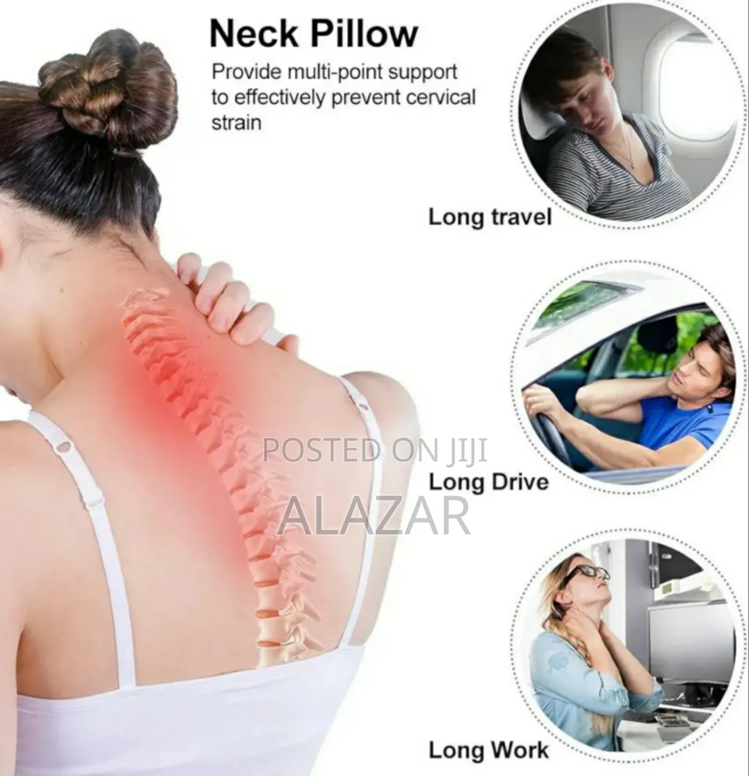 U Shape Memory Foam Pillow