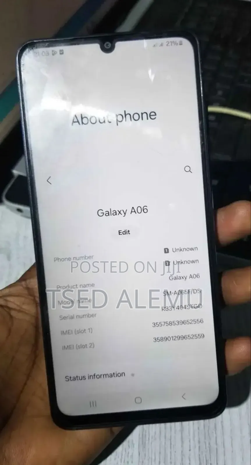 Samsung Galaxy A06 64 GB Blue