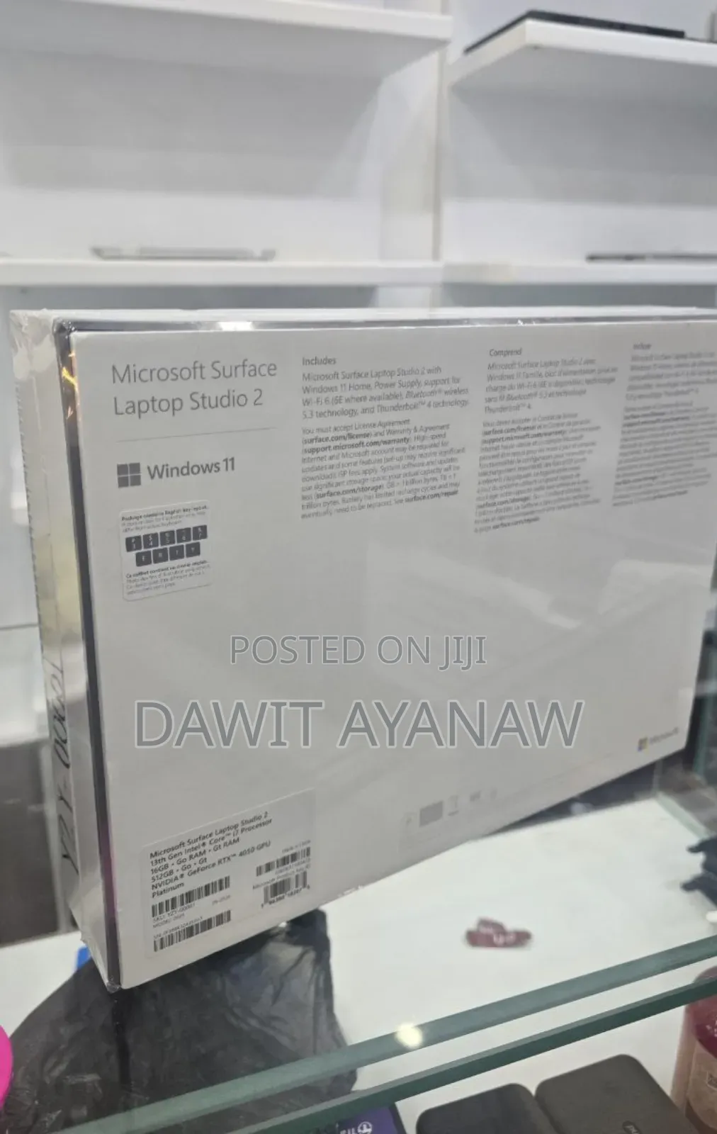 New Microsoft Surface Laptop Studio 2 16GB Intel Core I7 SSD 512GB