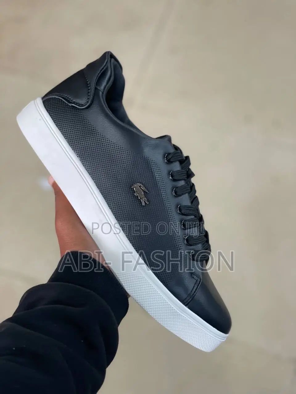 Lacoste White Sole Casual Leather