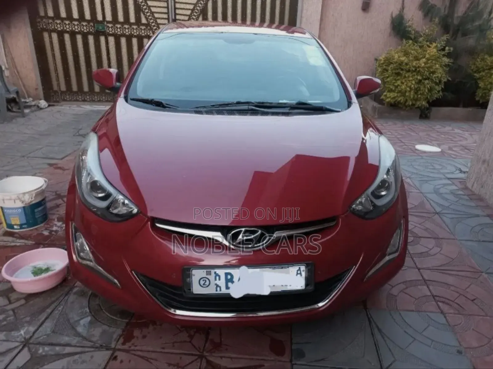 Hyundai Avante 2014 Burgundy