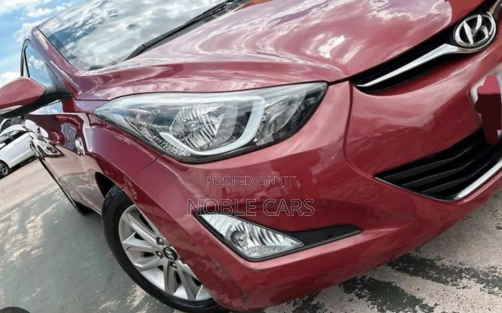 Hyundai Avante 2014 Burgundy