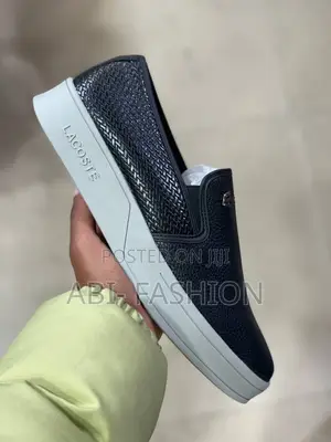 Lacoste Black Flat No Lace