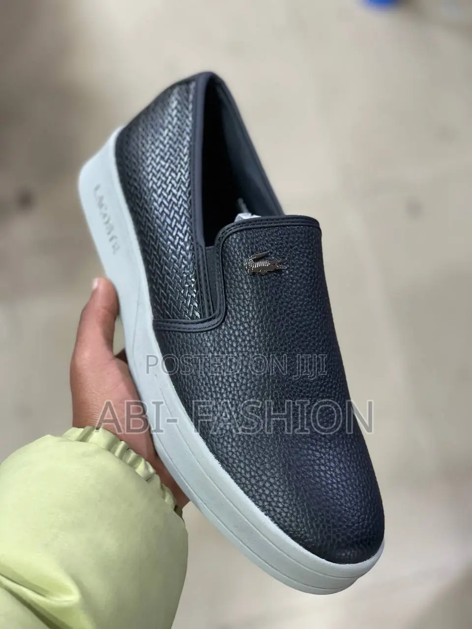 Lacoste Black Flat No Lace