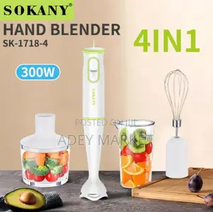 Sokany 4 in 1 Hand Blender