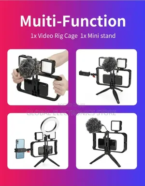 Jmary Mt-33 Rotatable Tripod Stand Designed For Smartphone Camera