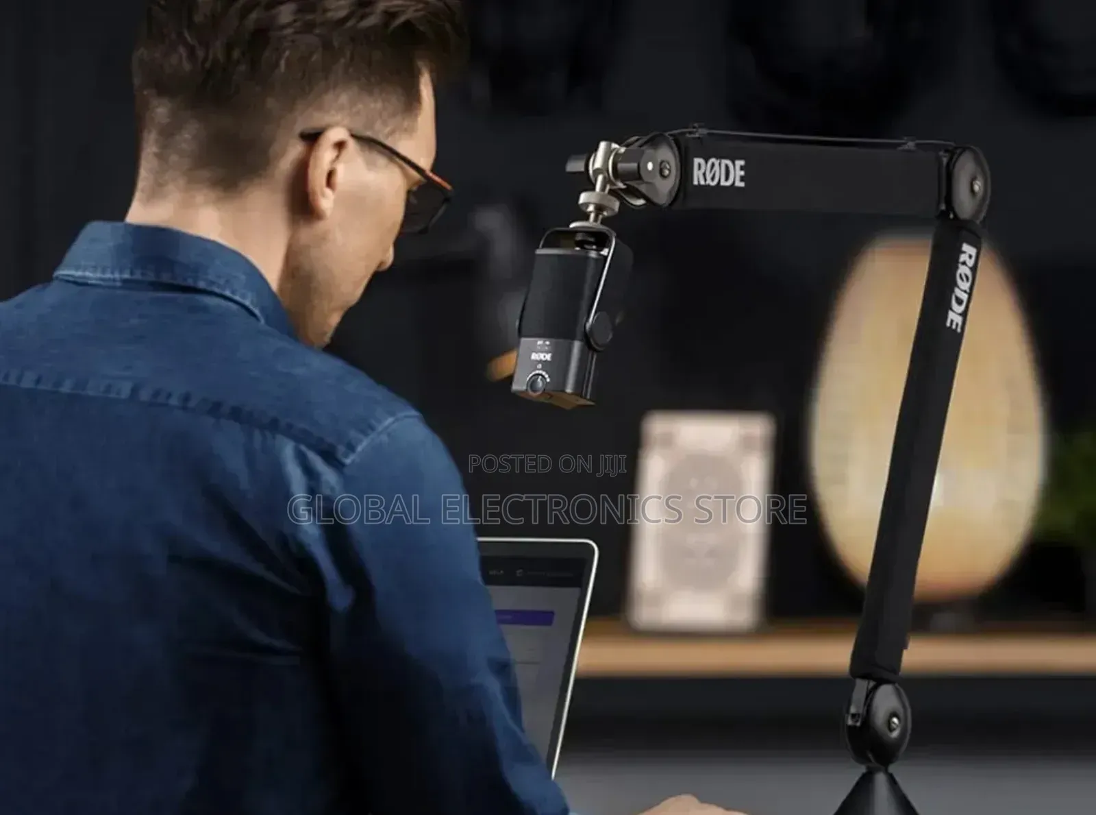 Rode Psa1+ Pro Studio Boom/Arm Bundle With Neutrik 10' Xlr Cable