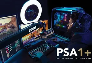 Rode Psa1+ Pro Studio Boom/Arm Bundle With Neutrik 10' Xlr Cable