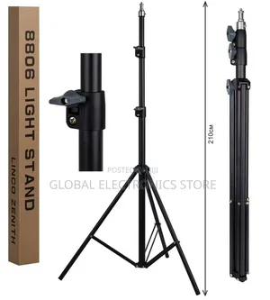 Generic Light Stand Tripod (Max 2 Meter )