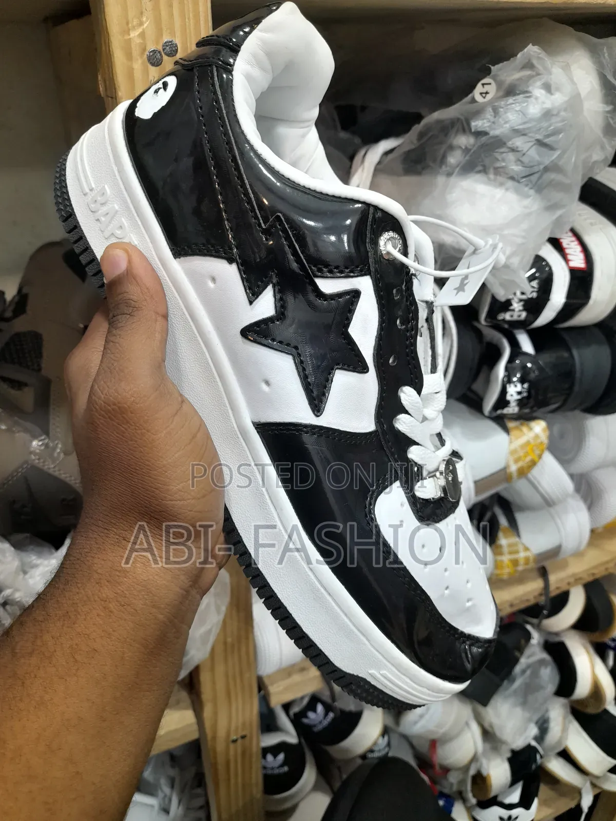 Shine Bape Star Black