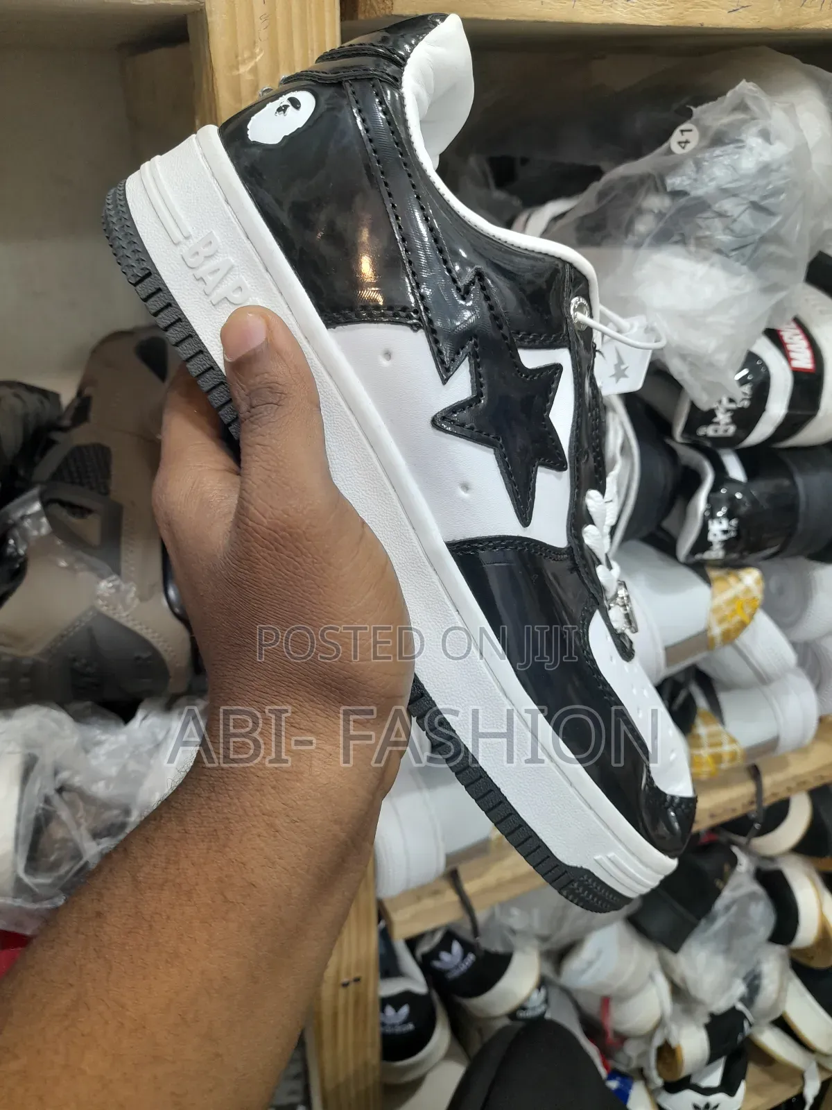 Shine Bape Star Black