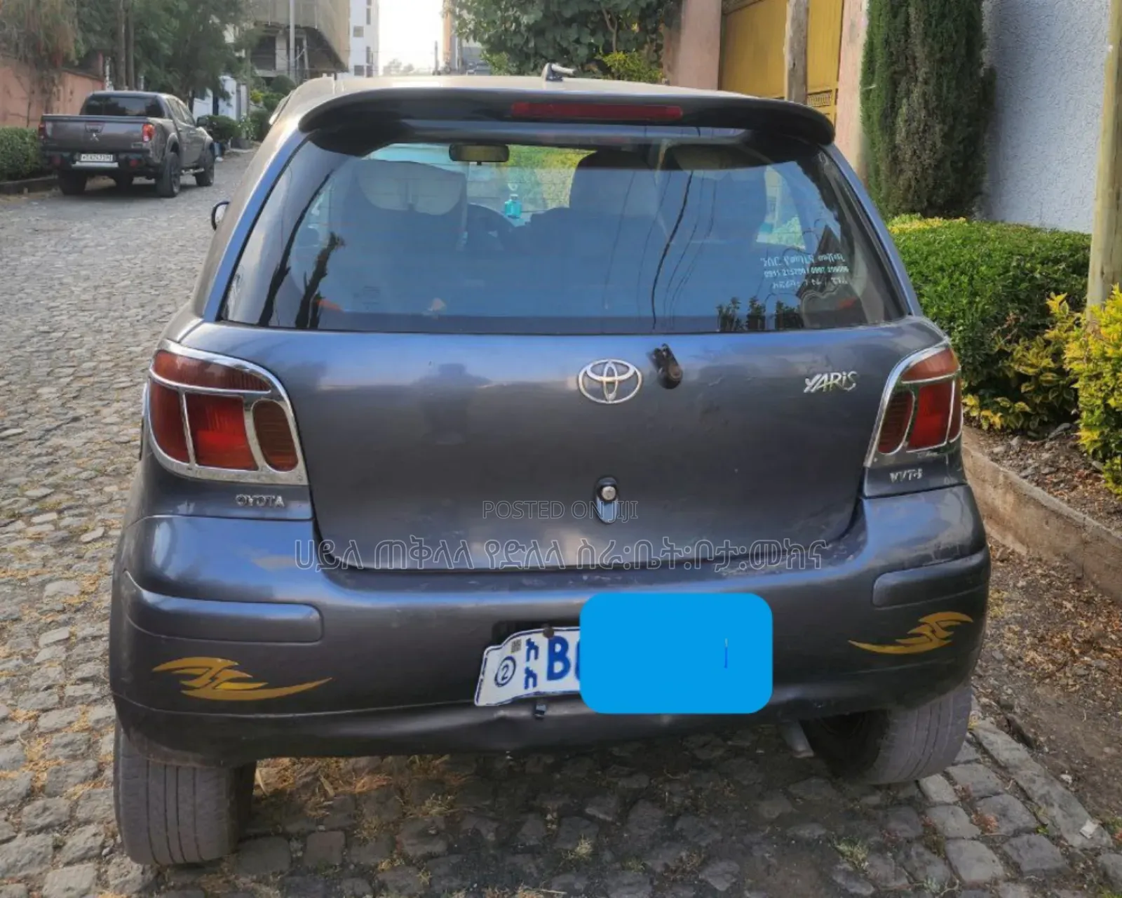 Toyota Vitz 2004 Gray
