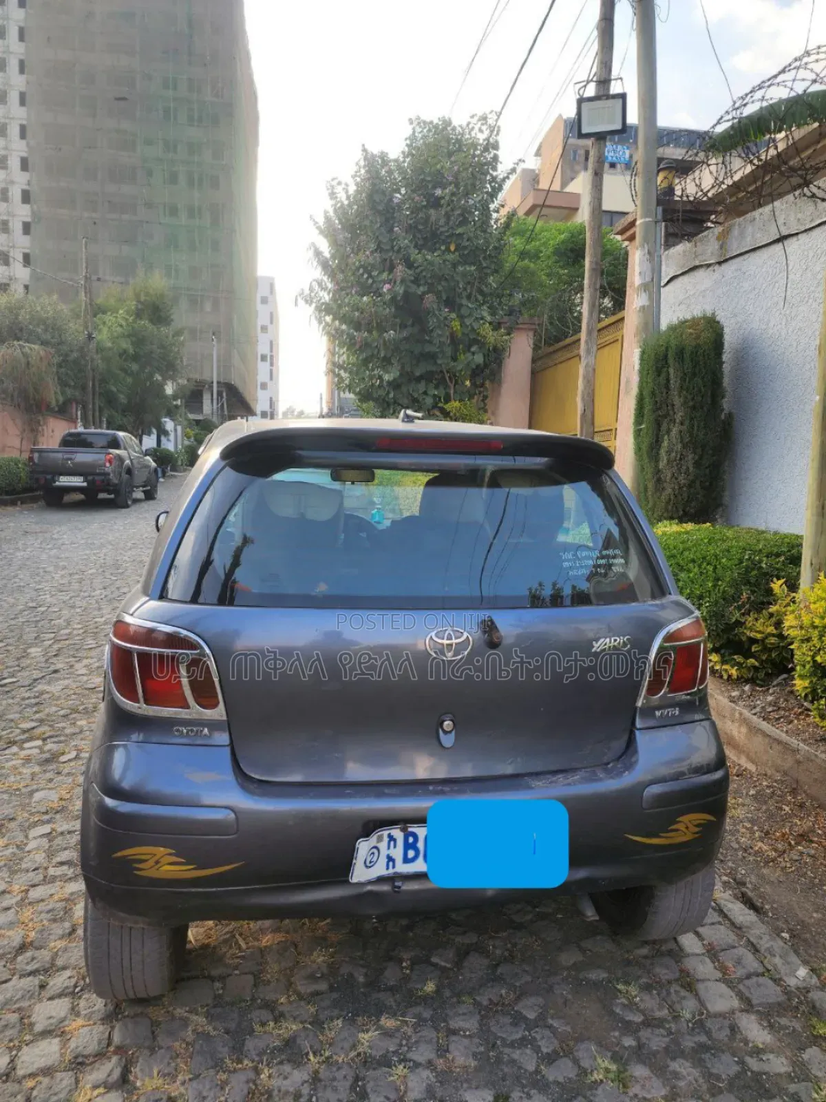 Toyota Vitz 2004 Gray