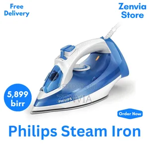 Philips Steam Iron /🔴5499 Etb - 🌲Christmas Edition/Free Delivery/