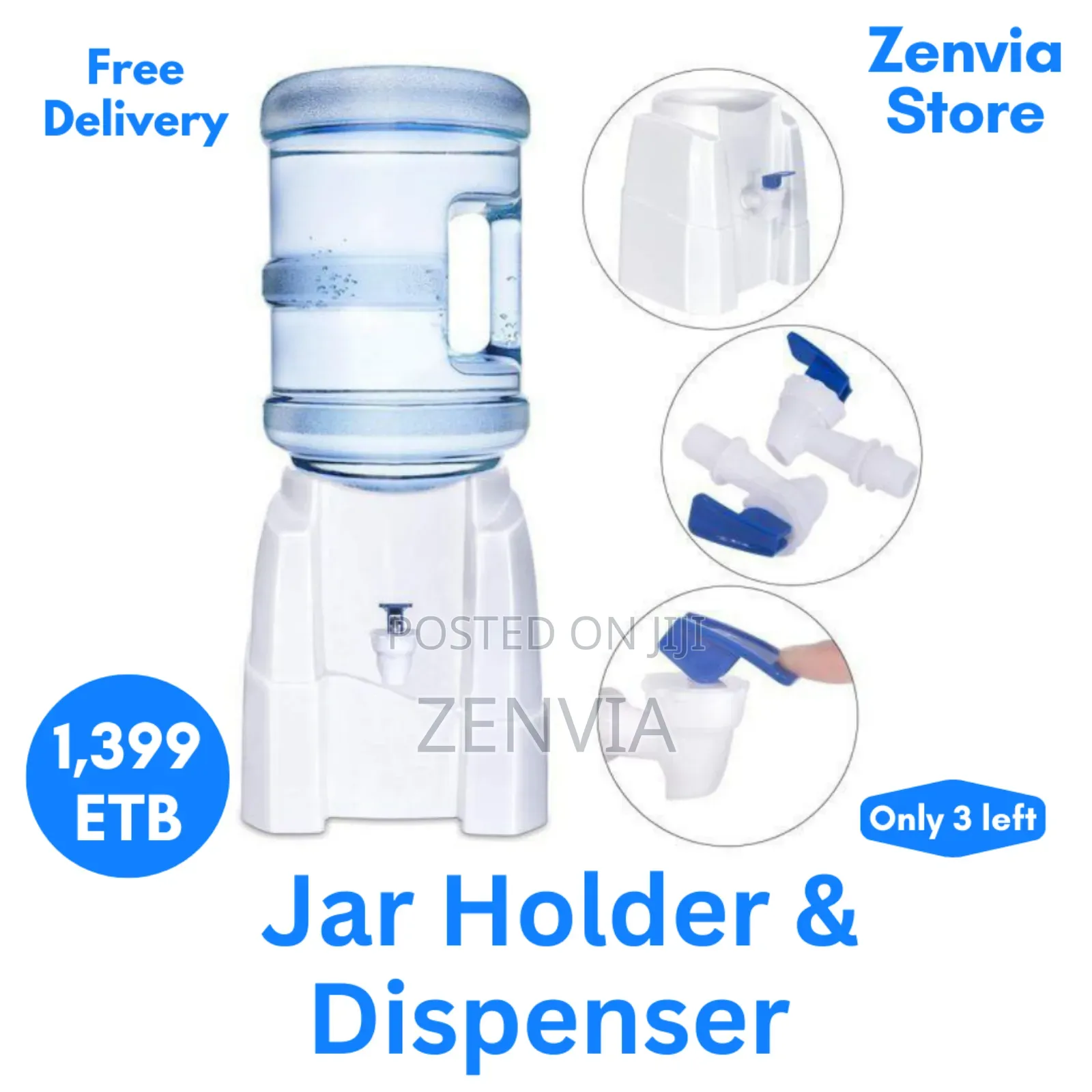 Universal Water Bottle - Jar Holder Dispenser/🔴Free Delivery/