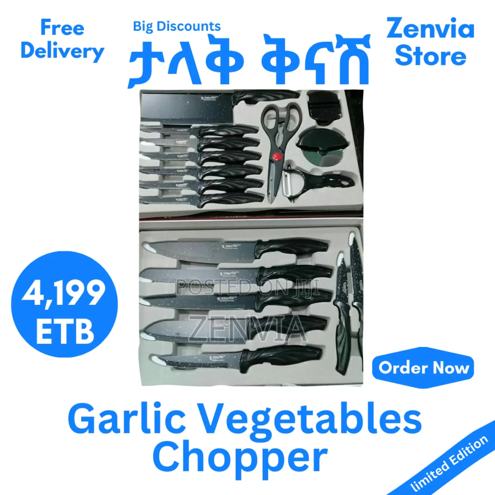 Zepter Quality Knife Set /🔴Free Delivery/