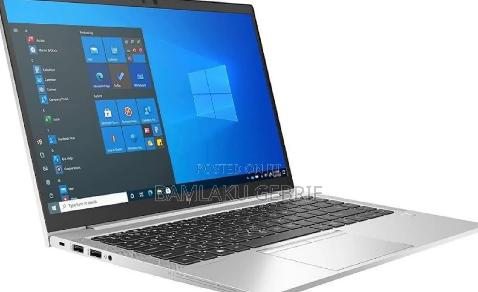 New Laptop HP EliteBook 845 G8 16GB AMD Ryzen 5 SSD 512GB