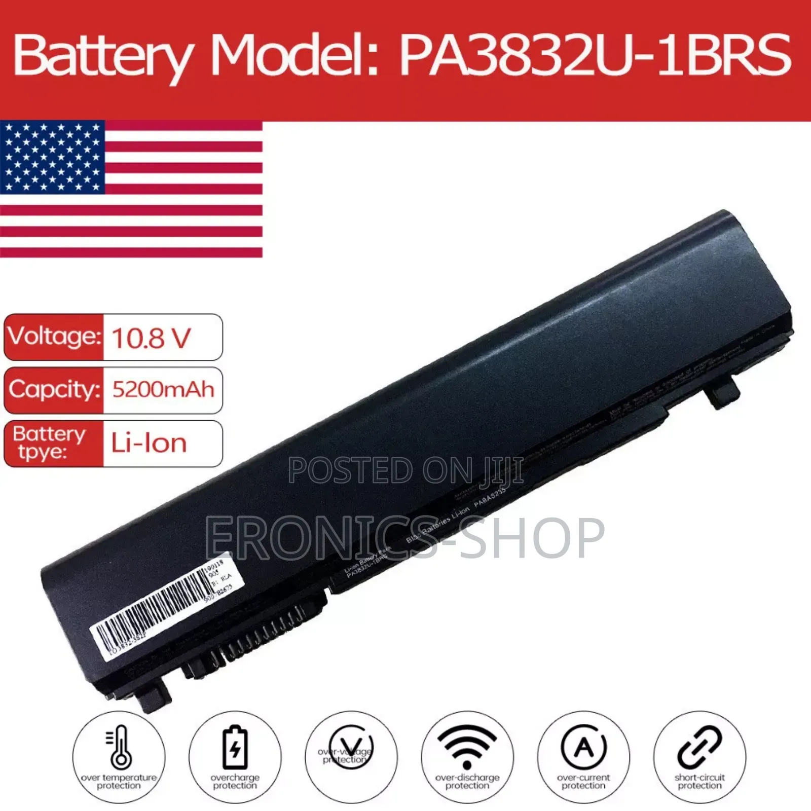 Toshiba Laptop Battery