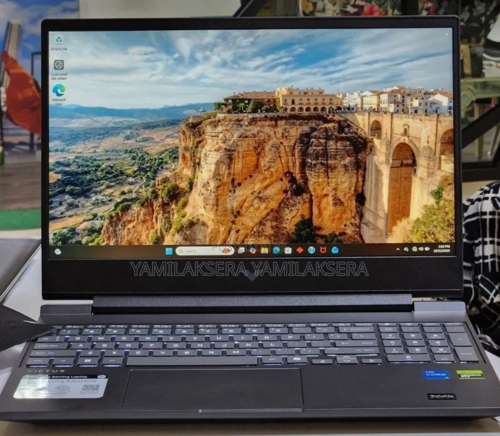 New Laptop HP Victus 16 8GB Intel Core I7 SSD 512GB