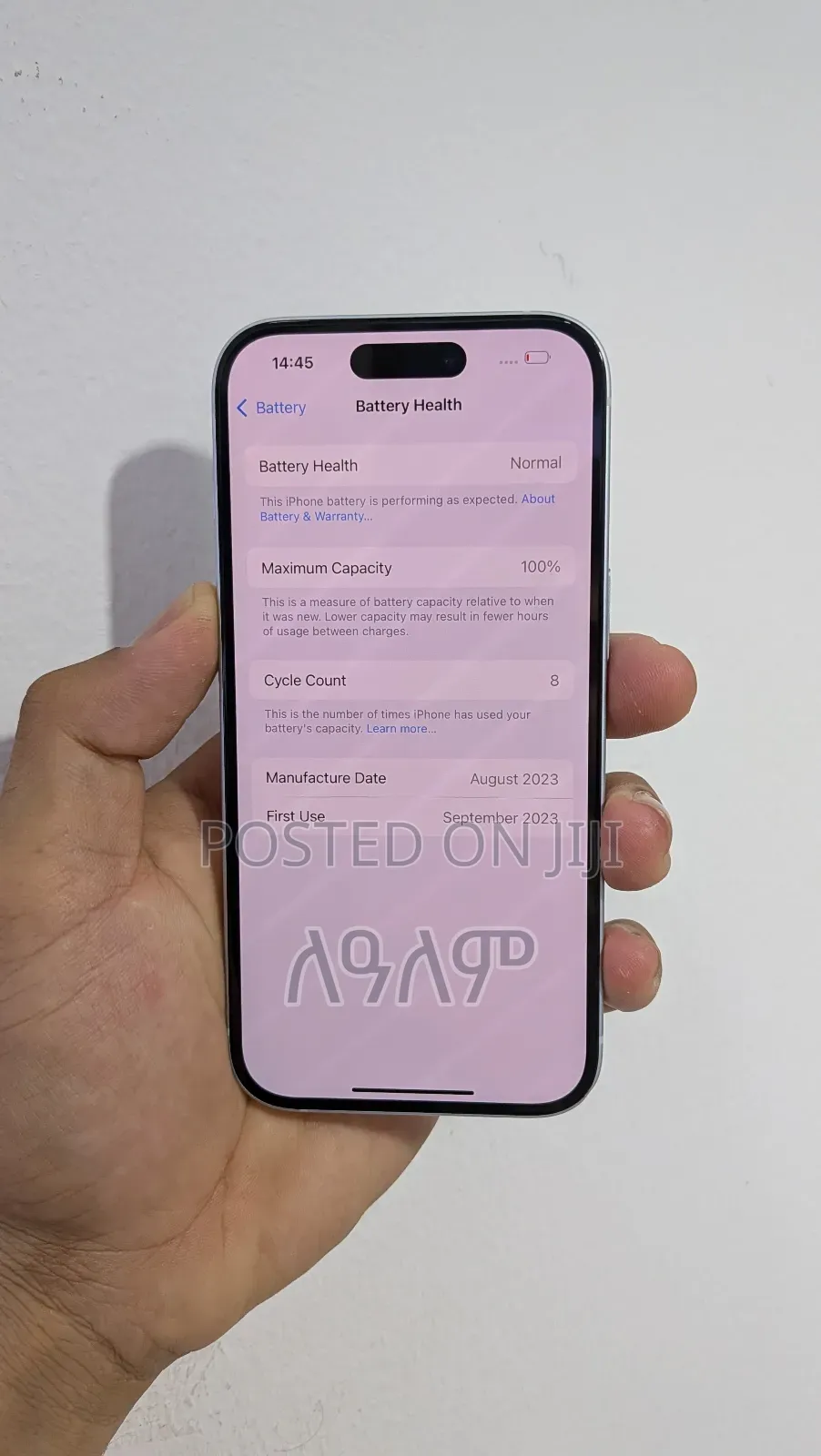 New Apple iPhone 15 128 GB Blue