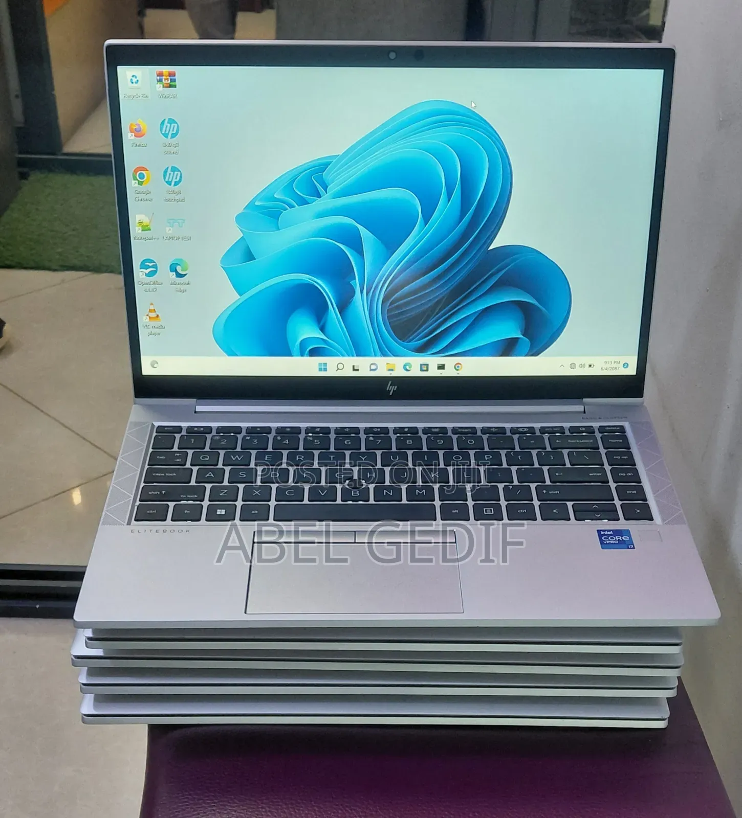 New Laptop HP 16GB Intel Core I7 SSD 512GB