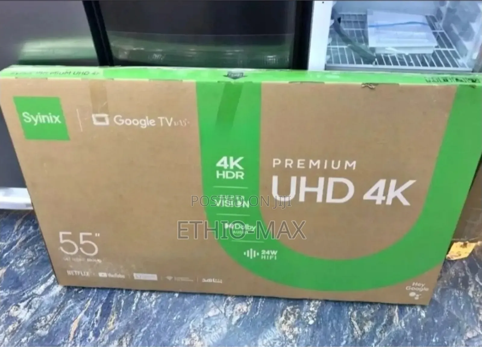 Syinix 55” Smart Tv – Big Screen | Original | New Arrival