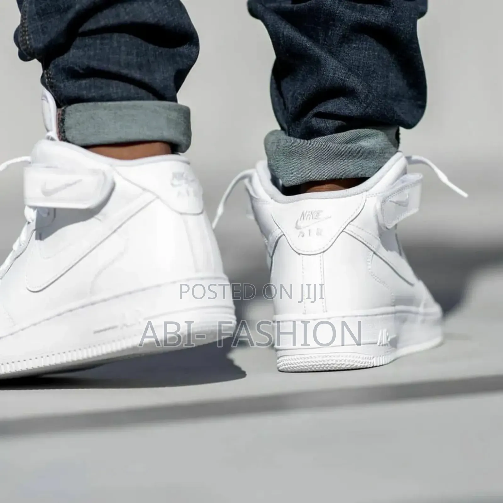 Nike Air Force 1 Mid Boots White