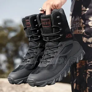 A533 Military Boots Black