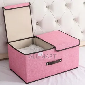 Dust Proof Foldable Storage Box With Lid