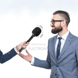 Candc Dual Mic Interview Microphone – 2 Transmitters 1 Receiver