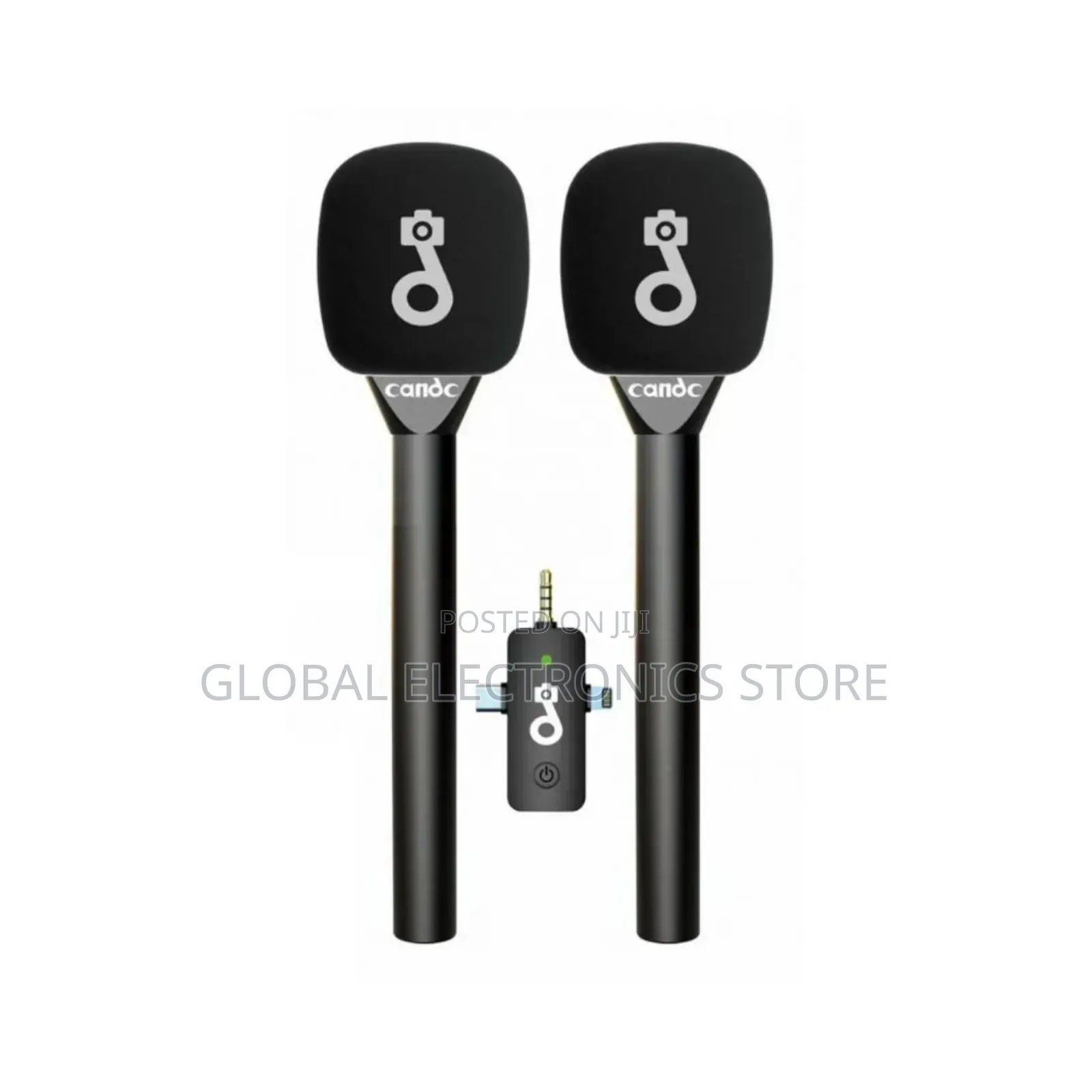 Candc Dual Mic Interview Microphone – 2 Transmitters 1 Receiver