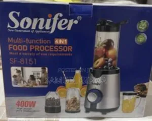የጁስ መፍጫ 4in 1 Sonifer Multi-Function Food Processor
